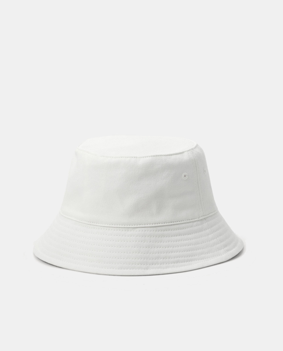 Chapéu de Pescador Bordado Branco-2