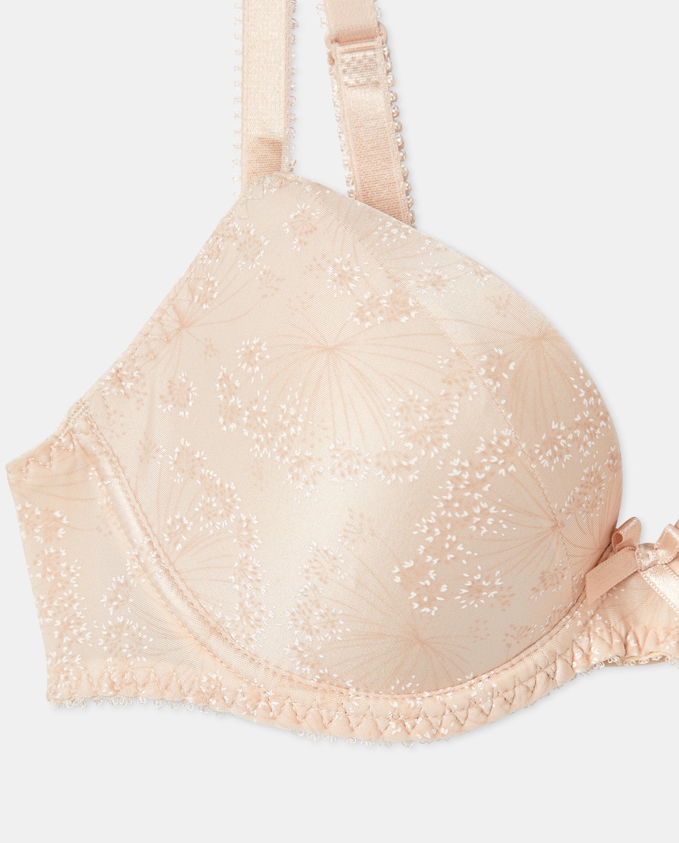 Soutien com Copa e Aros Invisibilidade Boho Bege-6