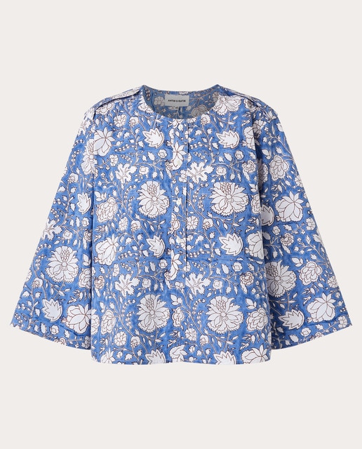 Imagen 0 de Blusa June de algodón estampado