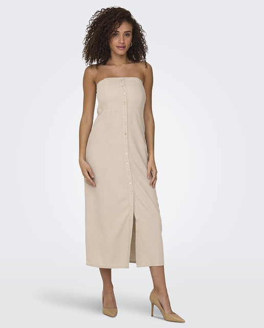 Imagem 0 de Vestido Comprido com Decote Caicai