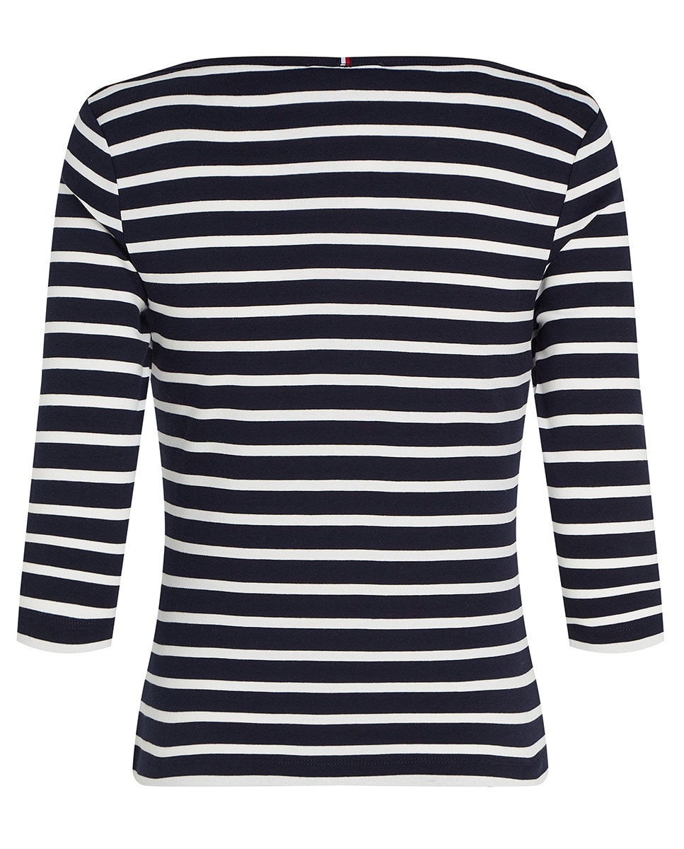 T-shirt de Manga 3/4 Slim Cody Azul-6