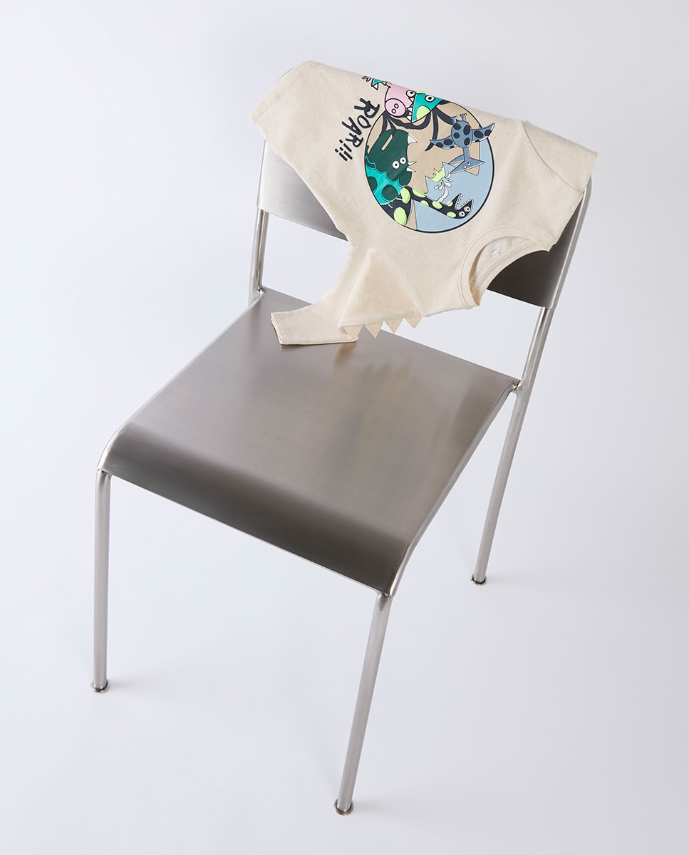 T-shirt Peppa Pig Bege-5