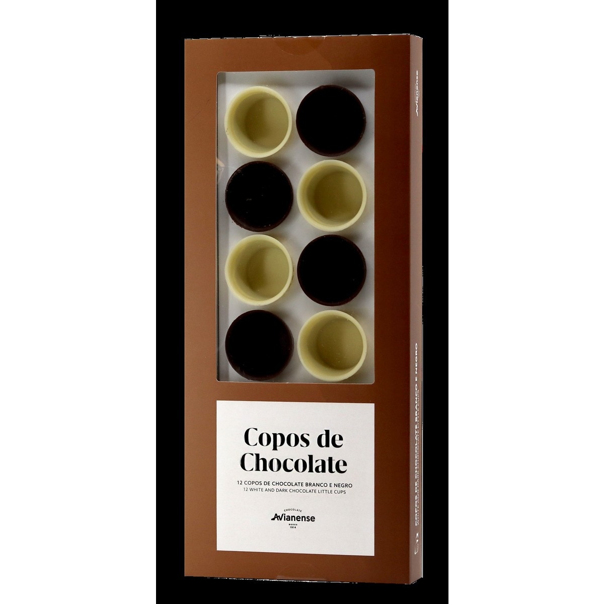 Copos de Chocolate Sortidos embalagem 72 g