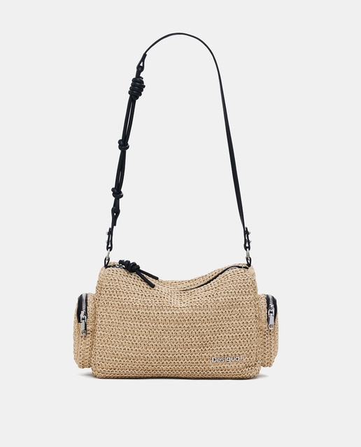 Imagen 0 de Bolso de mano rafia