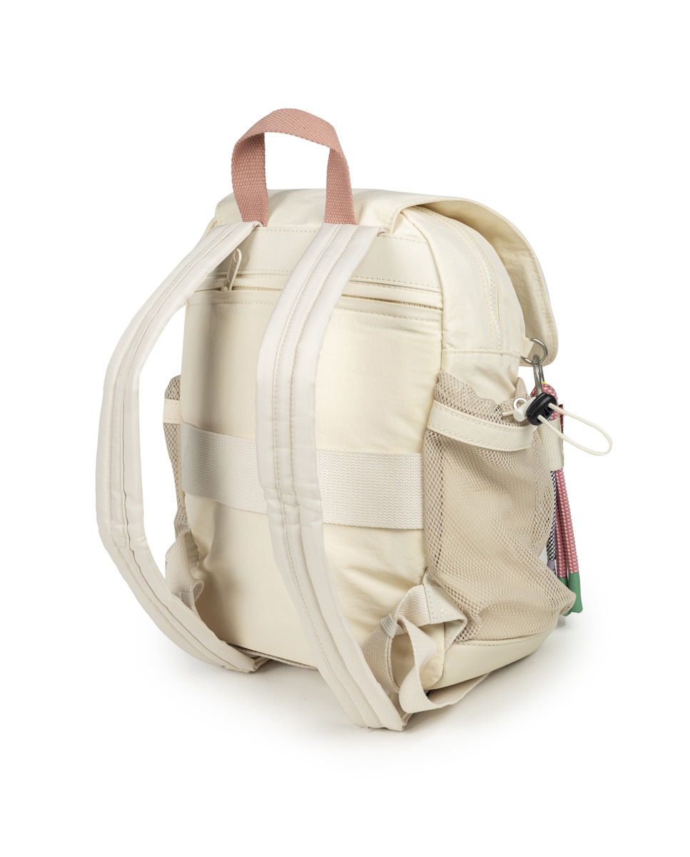 Mochila Fabricada em Poliamida Reciclada Nude-2