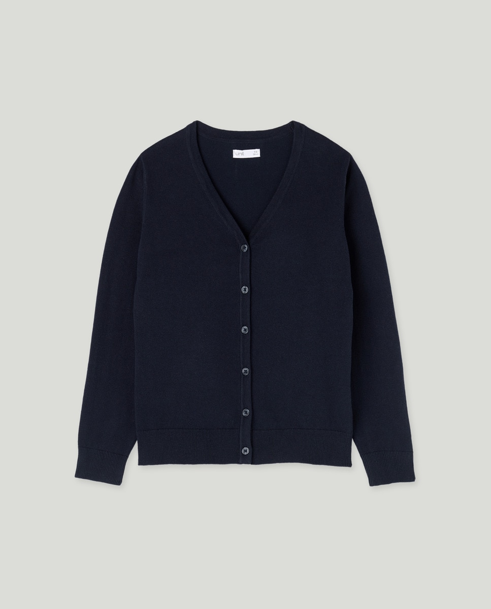 Chaqueta de niña infantil colegio Azul-1