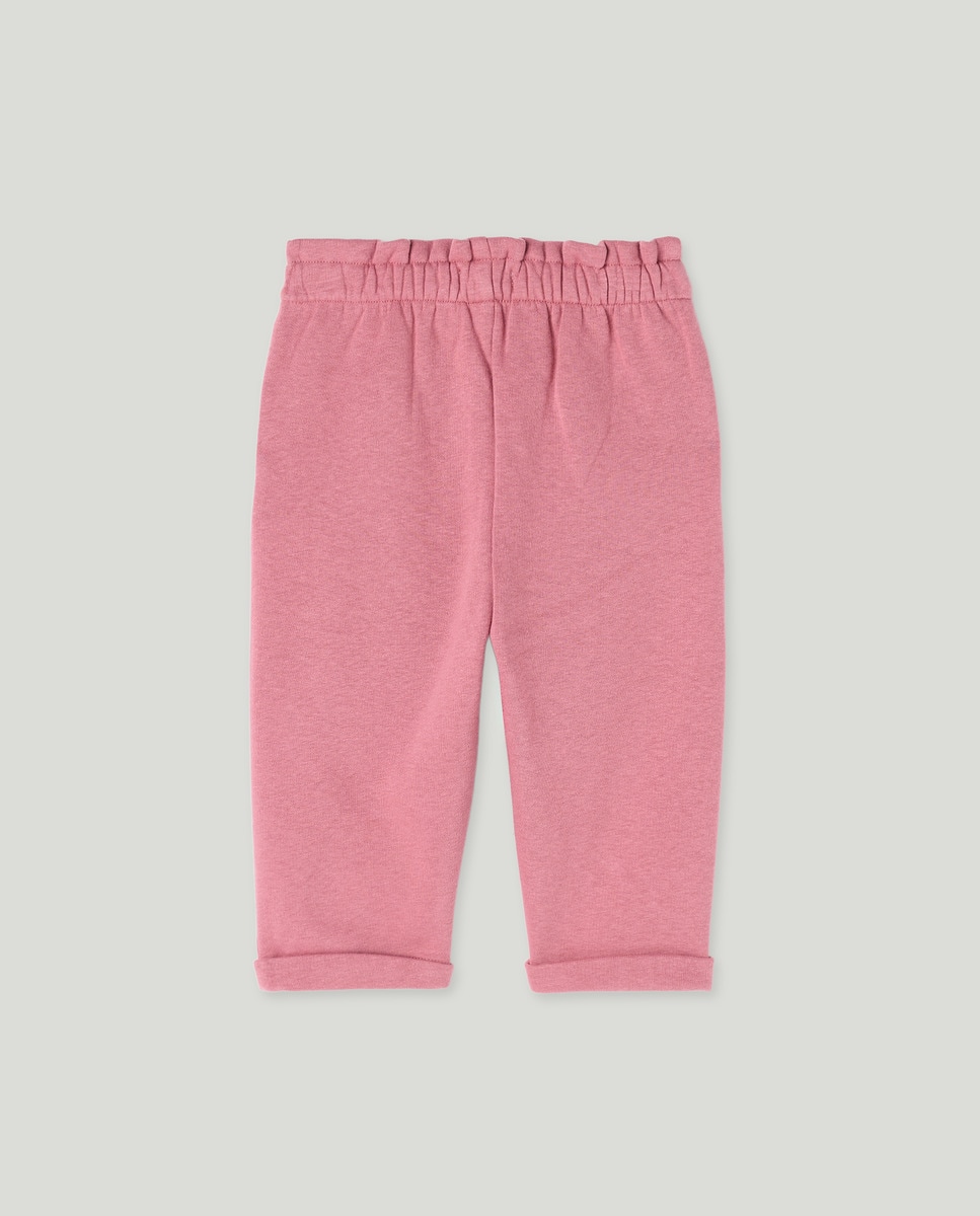 Pantalón bebé felpa Rosado-2
