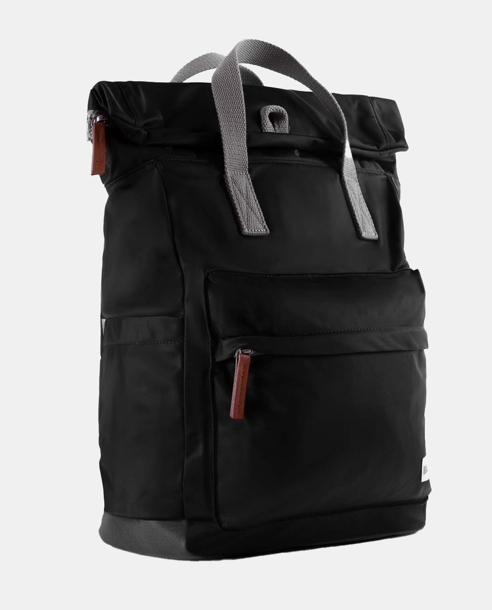 Mochila Unissexo Canfield B Média de Nylon Reciclado Repelente à Água - Preto Preto-4