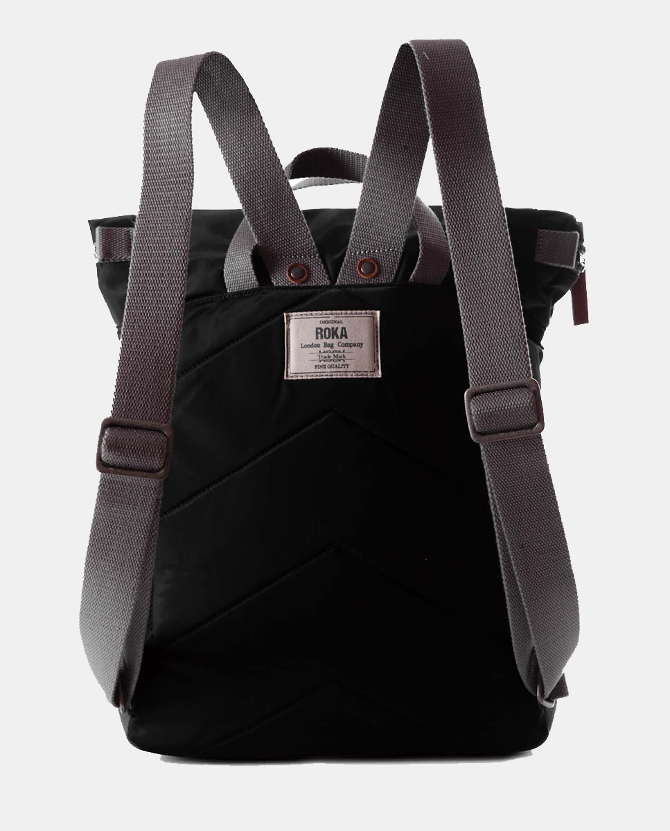 Mochila Unissexo Canfield B Média de Nylon Reciclado Repelente à Água - Preto Preto-2