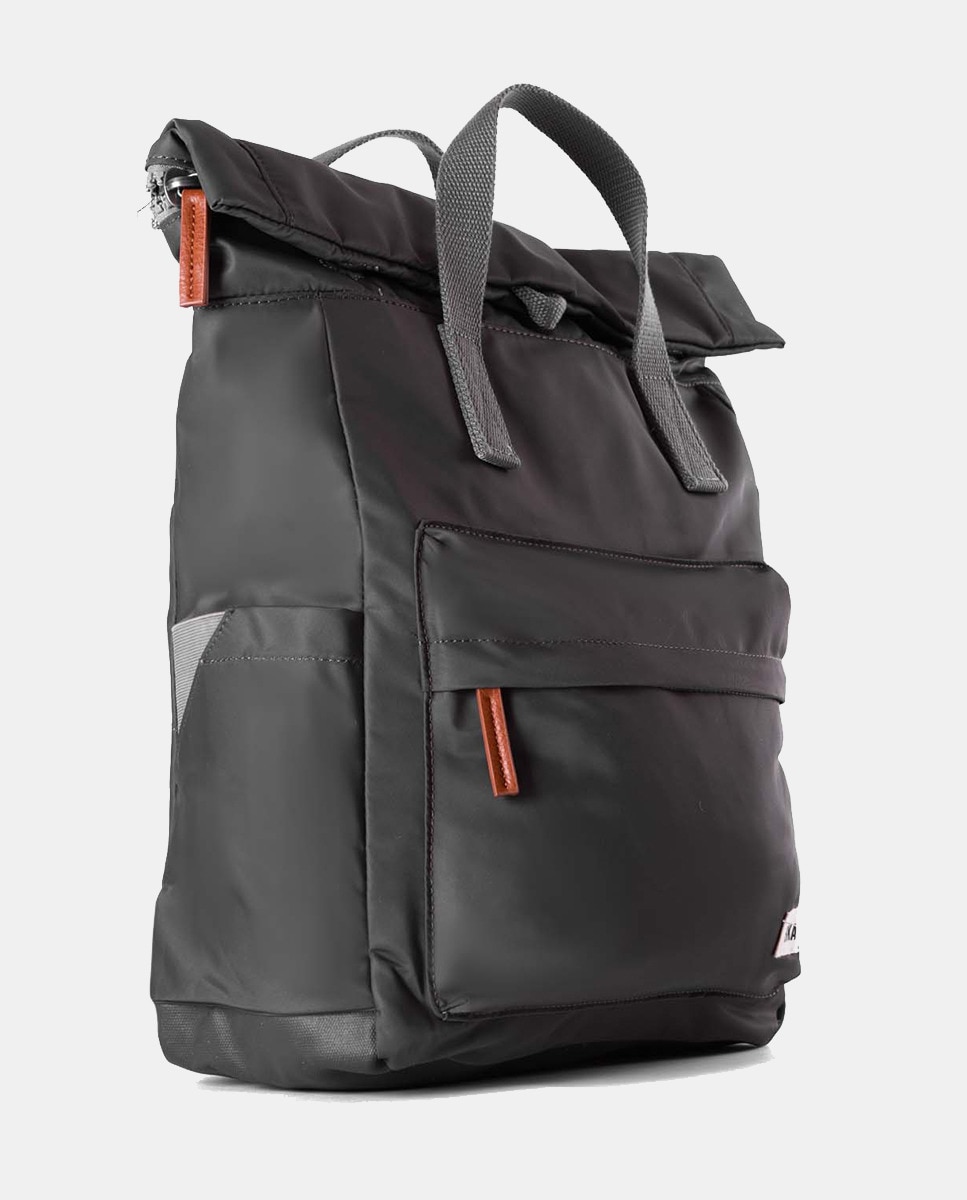 Mochila Unissexo Canfield B Média de Nylon Reciclado Repelente à Água - Cinzento-Escuro Cinzento-escuro-4
