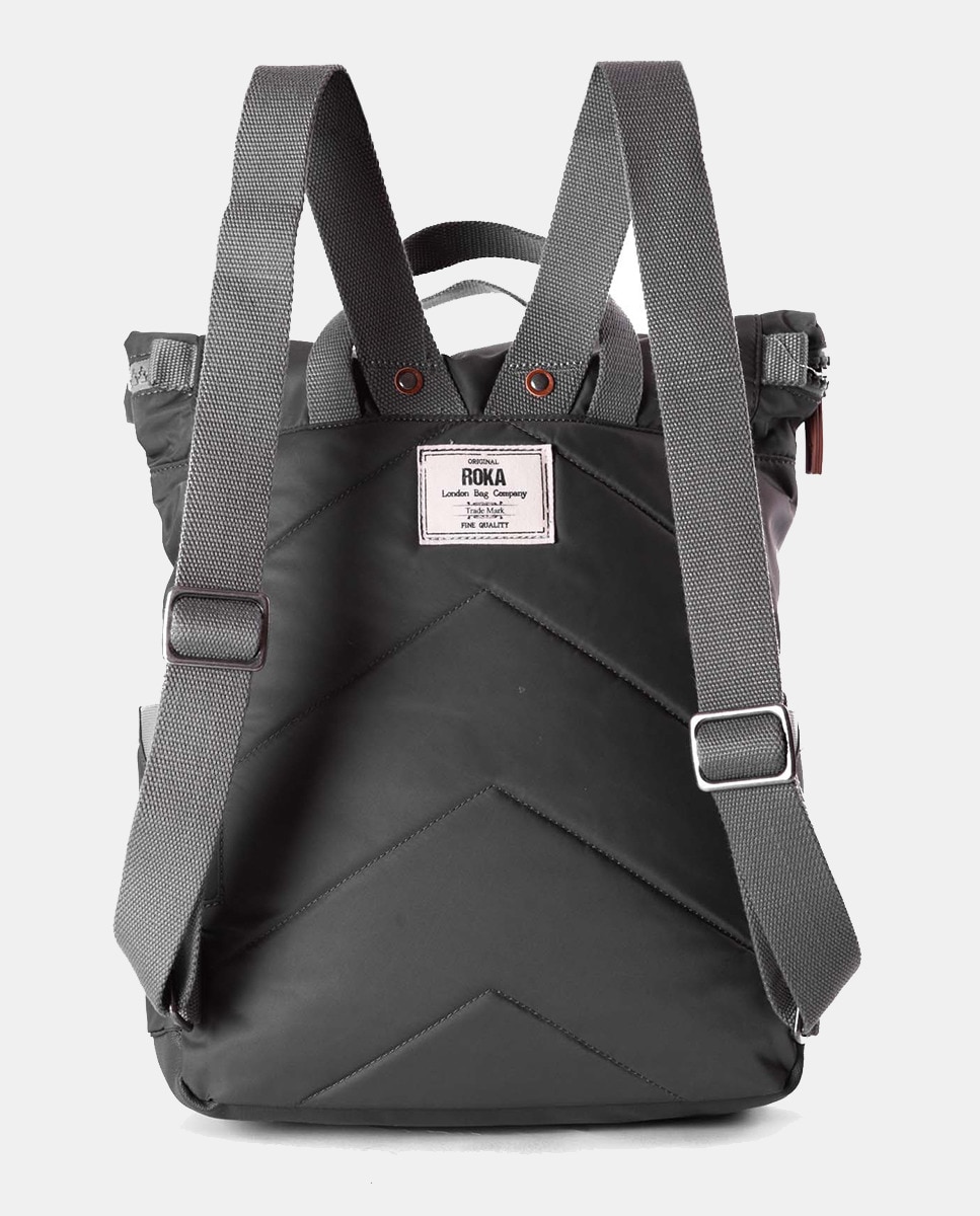 Mochila Unissexo Canfield B Média de Nylon Reciclado Repelente à Água - Cinzento-Escuro Cinzento-escuro-2