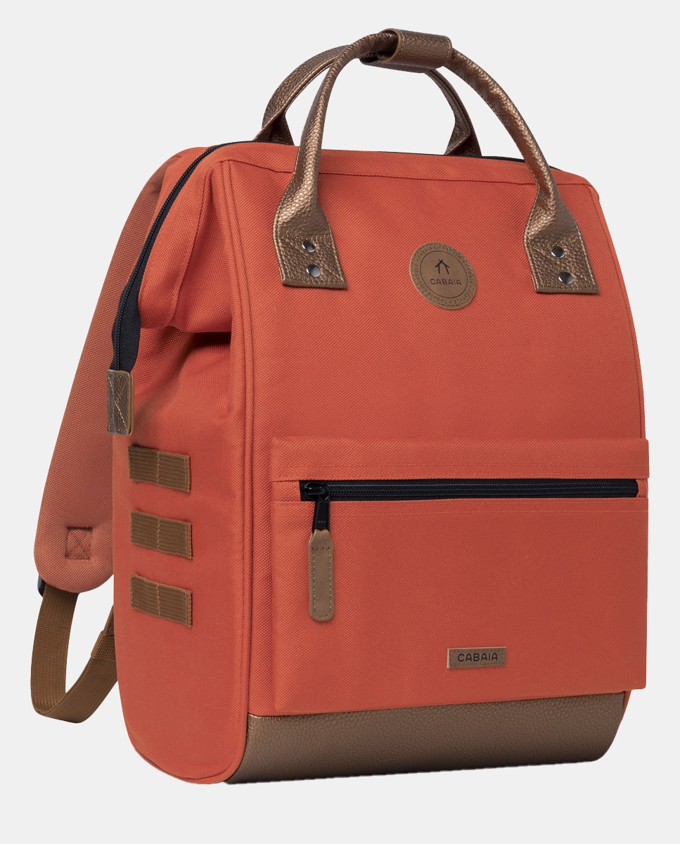 Mochila Média Bogotá Repelente à Água - Laranja Laranja-5