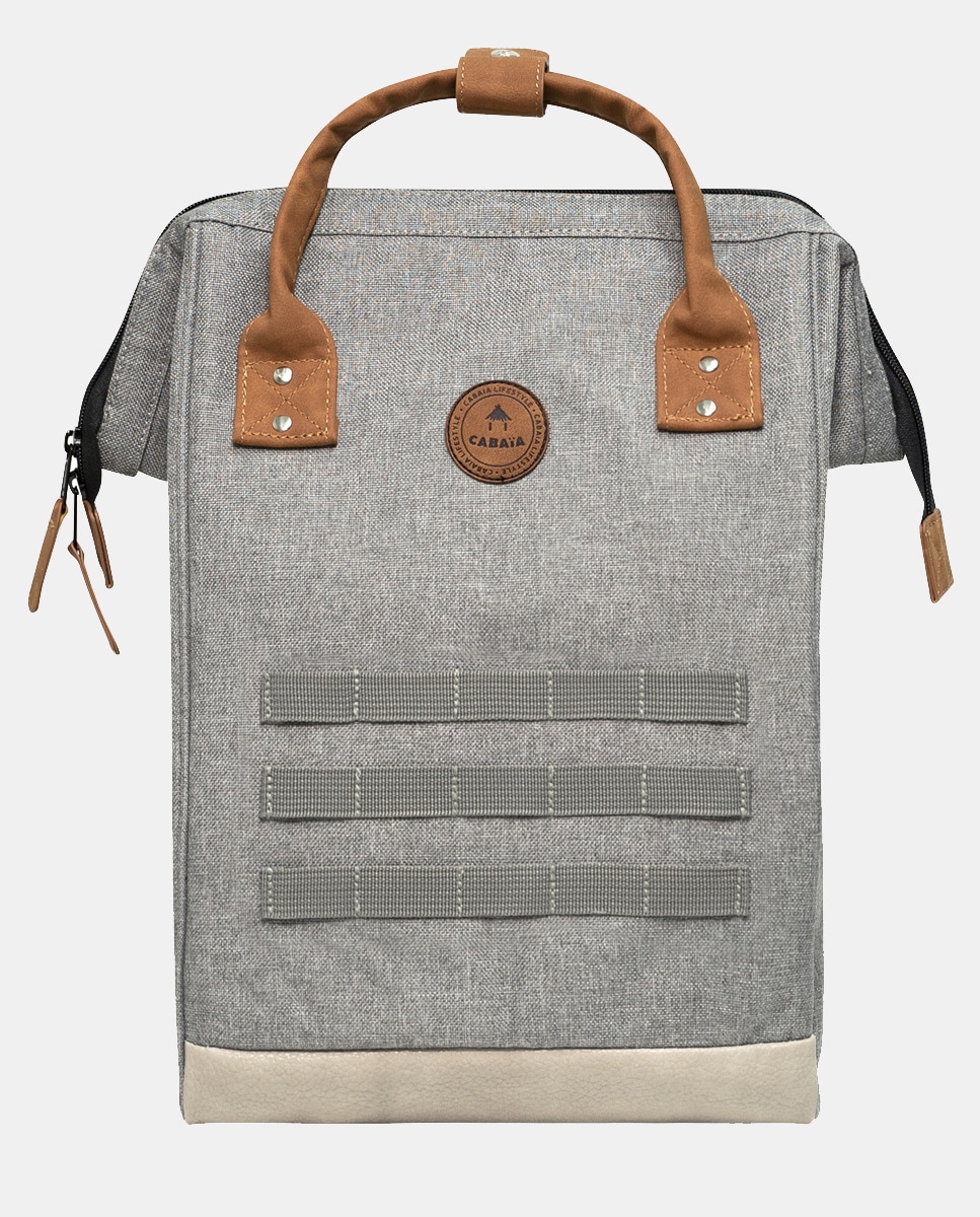 Mochila New York Medium Repelente à Água - Cinzento Cinzento-10