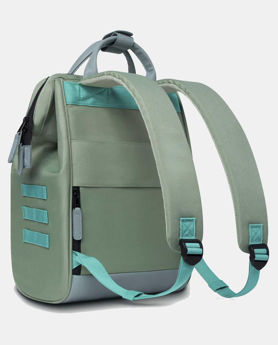Mochila Seville Medium de Poliéster Reciclado - Verde Verde-claro-5