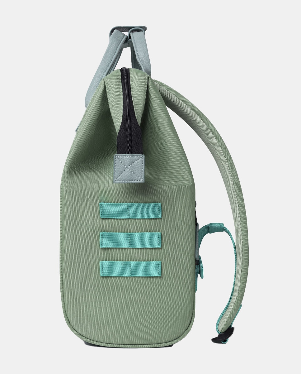 Mochila Seville Medium de Poliéster Reciclado - Verde Verde-claro-6