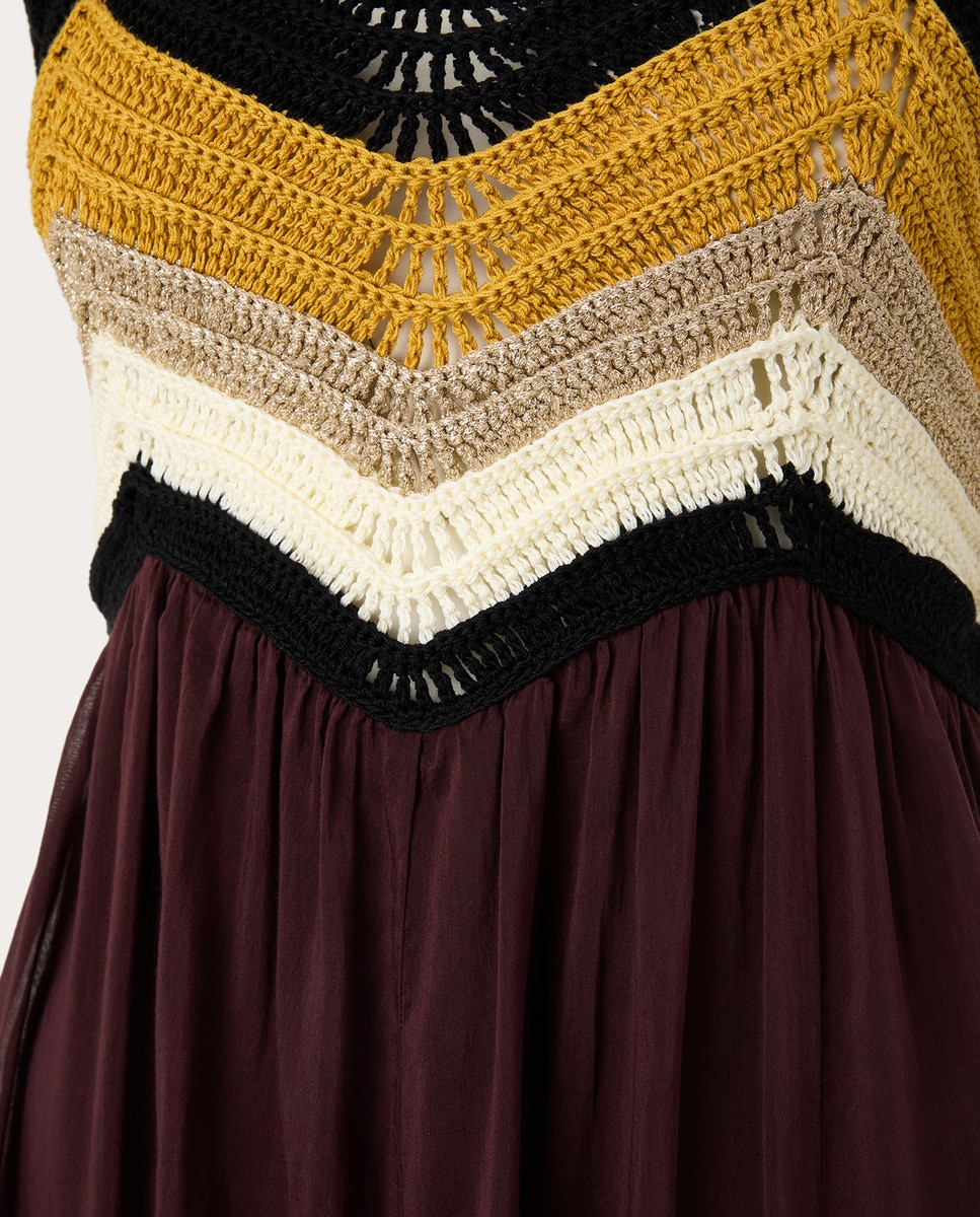 Vestido comprido Preto-3