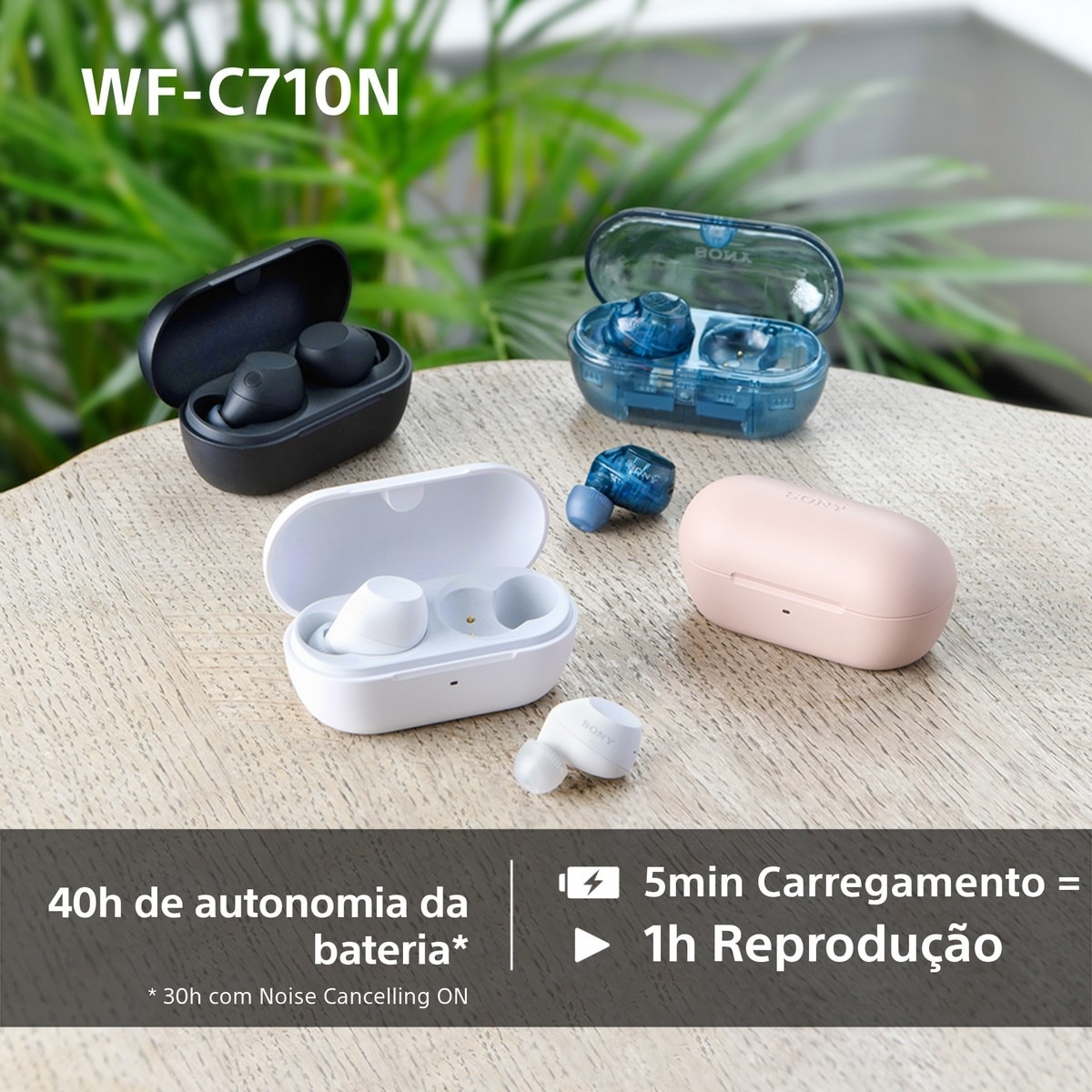 Auriculares True Wireless Sony WF-C710NB Azul-6