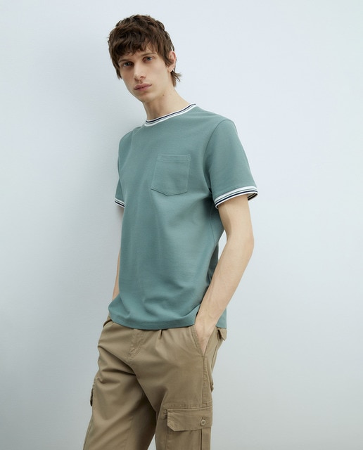 Imagem 0 de T-shirt com nervuras