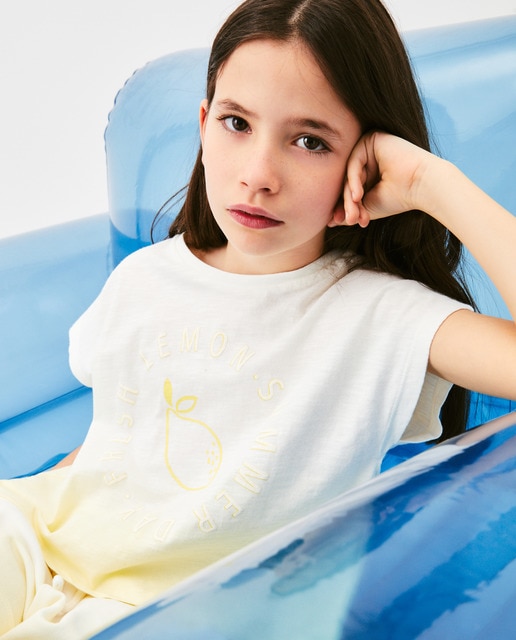 Imagem 0 de T-shirt de Manga Curta Dip Dye