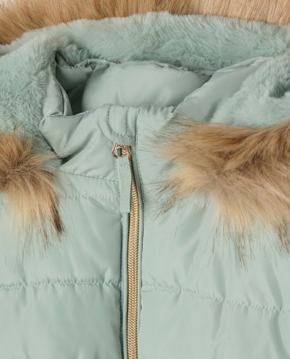 Parka Curta para Criança Sabão-6
