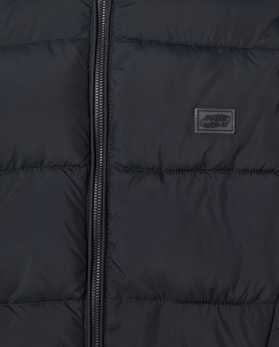 Parka Básica Lisa 830 Antracite-5