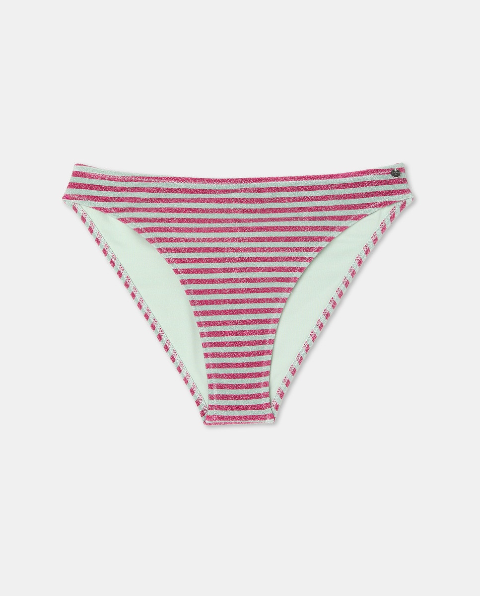 Tanga Canelada com Fio Metalizado Verde Sálvia-4