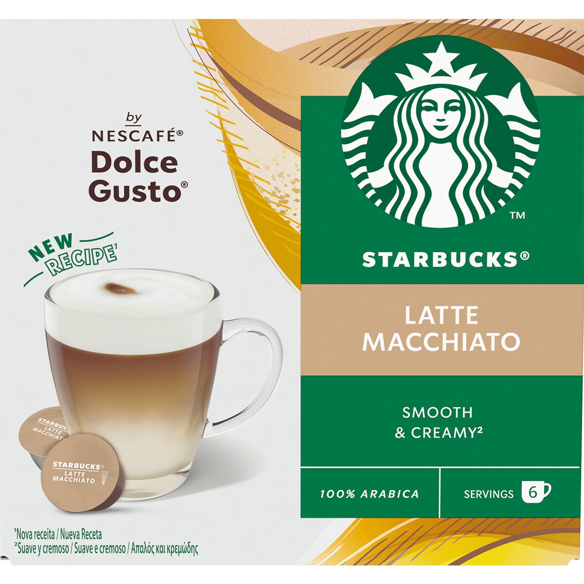 Café em Cápsulas Latte Macchi embalagem 12 unidades