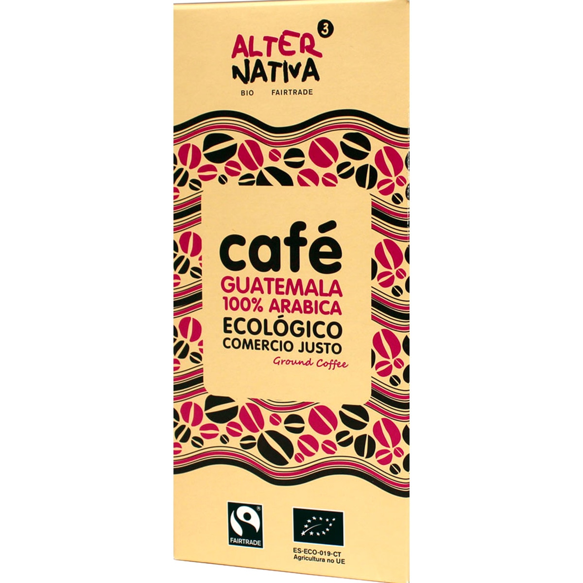 Café Moído Guatemala Biológico embalagem 250 g