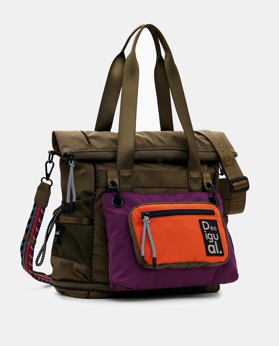 Mochila Voyager XL Multiposições Caqui-2