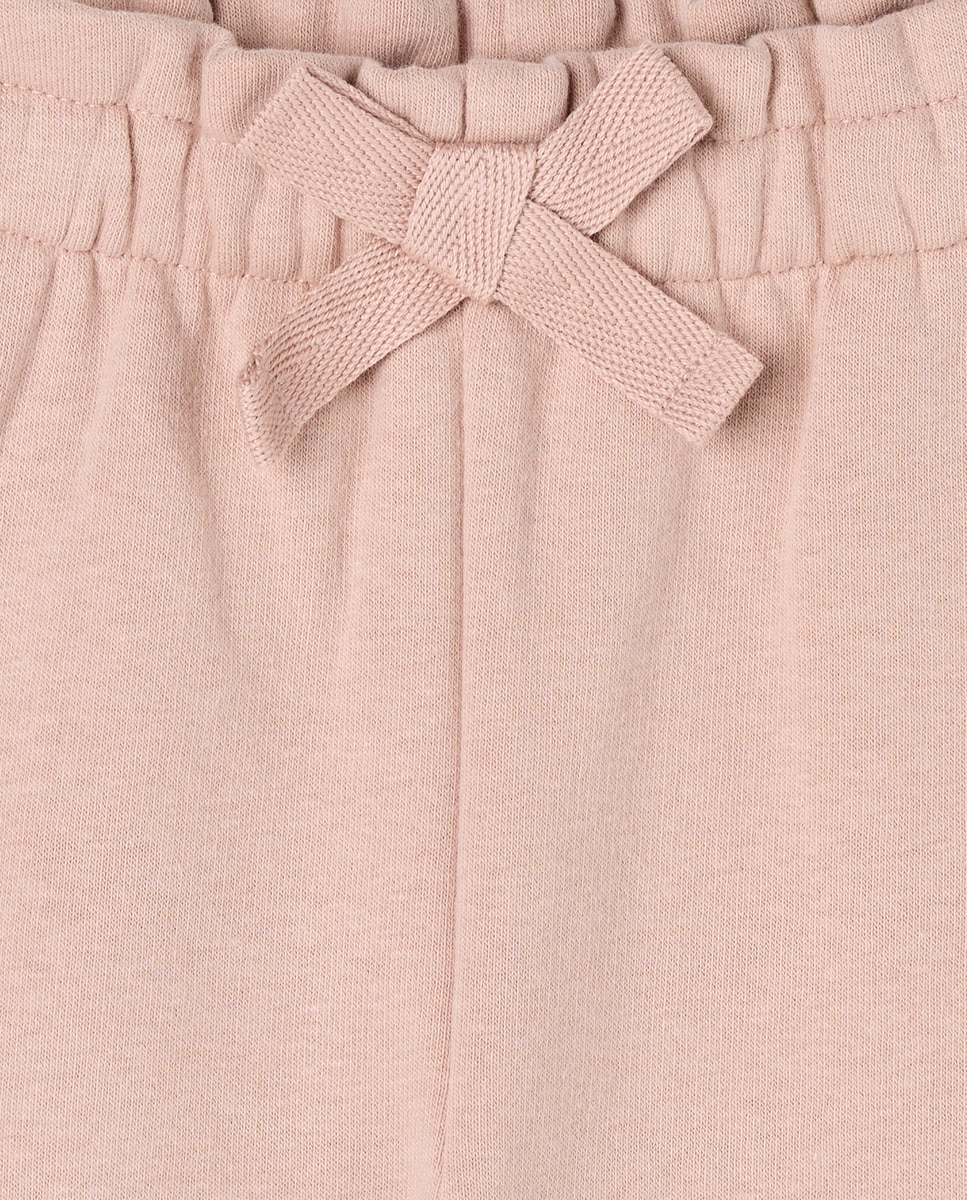 Pantalón bebé felpa Rosado-3