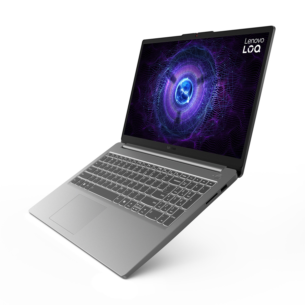 Portátil Gaming Lenovo LOQ 15IAX9E, i7-12650HX, 16GB, 512GB SSD, Nvidia GeForce RTX 4050 6GB, 15,6", W11 Gris Lunar-6