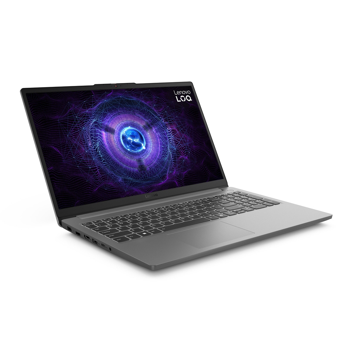 Portátil Gaming Lenovo LOQ 15IAX9E, i7-12650HX, 16GB, 512GB SSD, Nvidia GeForce RTX 4050 6GB, 15,6", W11 Gris Lunar-2