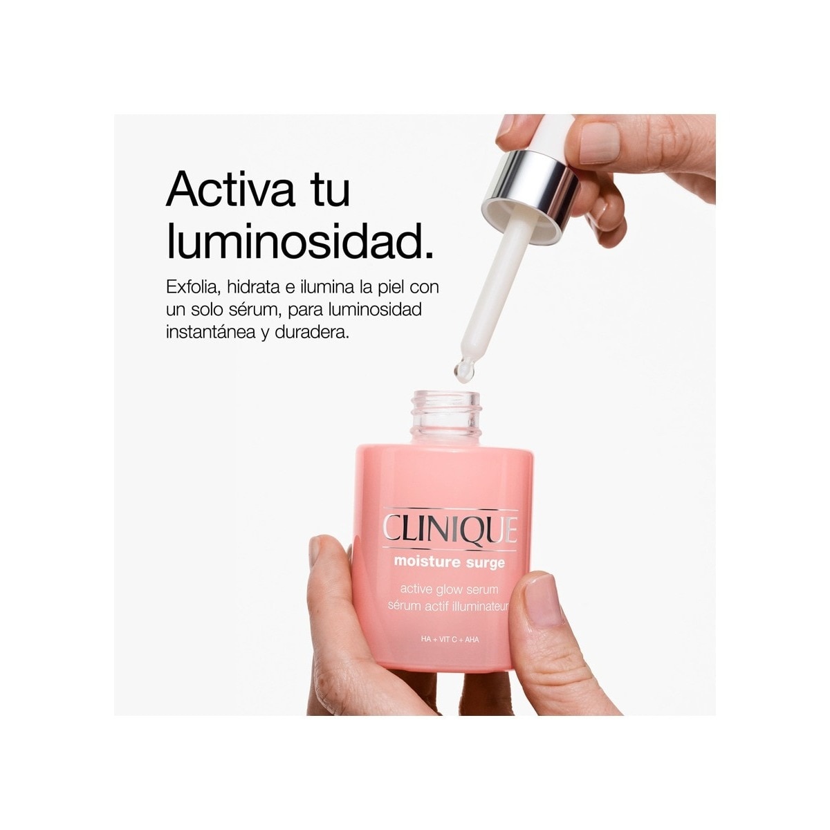 Sérum Iluminador Moisture Surge Active Glow Serum Hydrating Facial 4