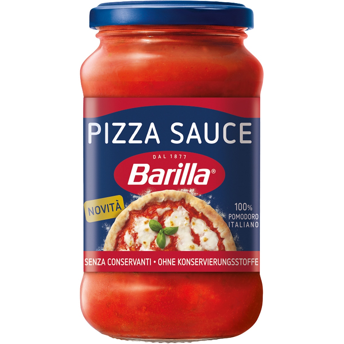 salsa para pizza delicioso sabor casero sin gluten frasco 400 g