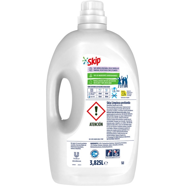 deep cleaning liquid detergent 2-pack bottles 85 dose