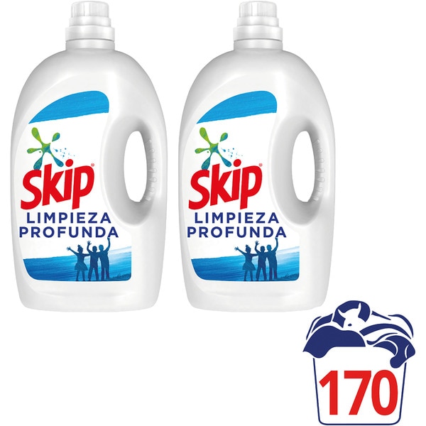 deep cleaning liquid detergent 2-pack bottles 85 dose