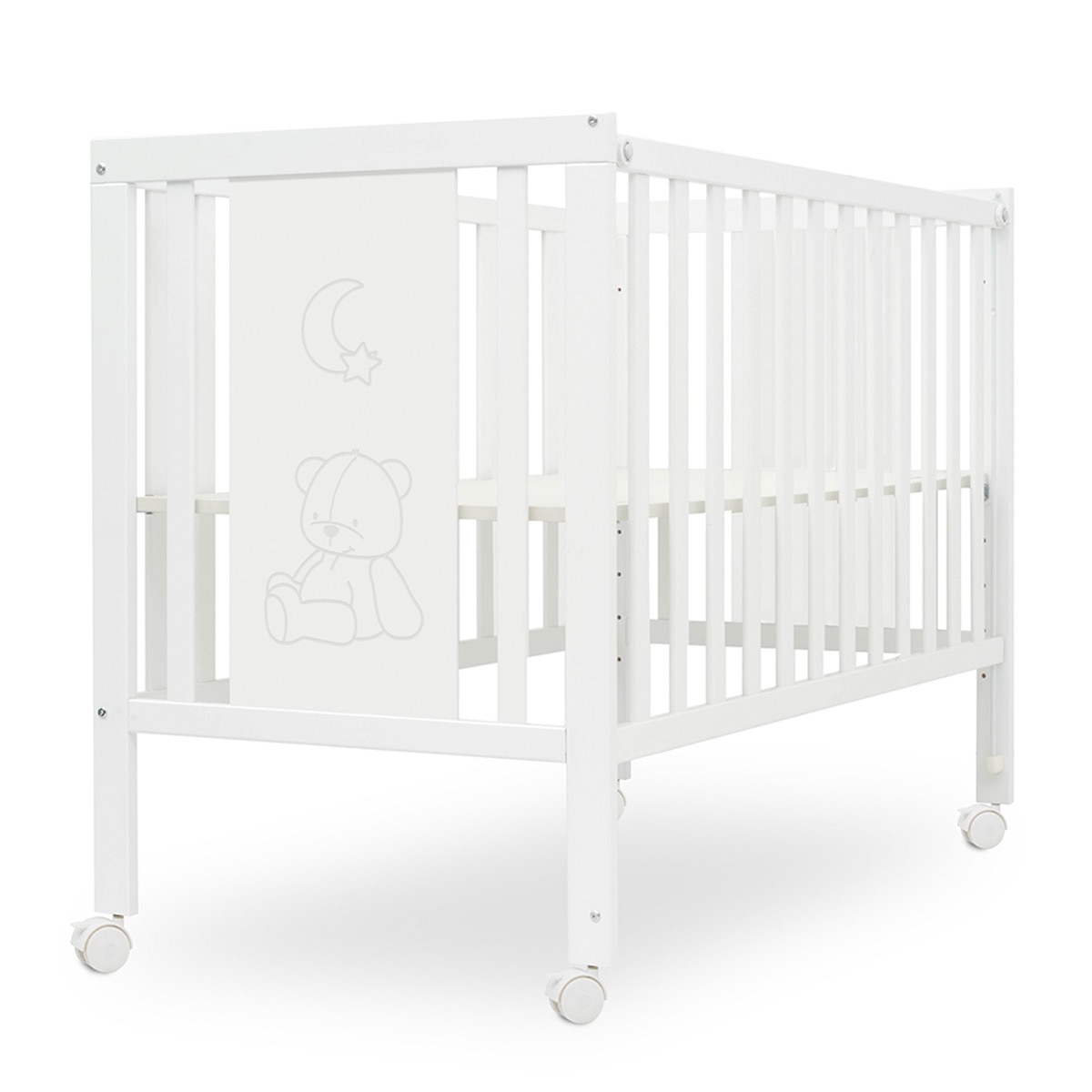 Cuna colecho osito convertible Blanco-1