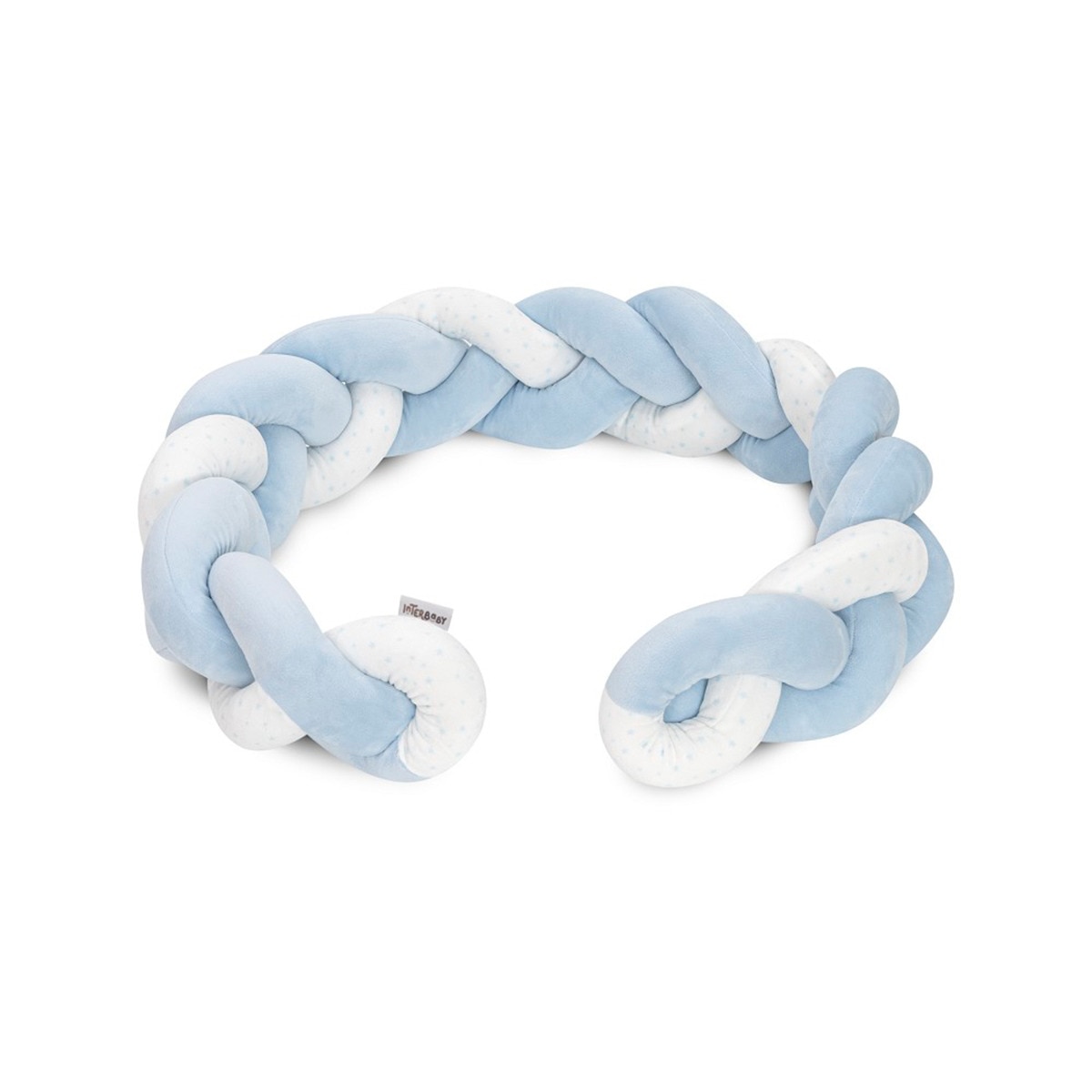 Chichonera Trenza Universo Decorativa Antivuelco Reductora Azul-1