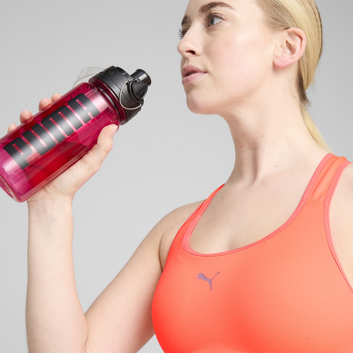 Soutien Desportivo de Mulher 4Keeps Run Bra Laranja-4