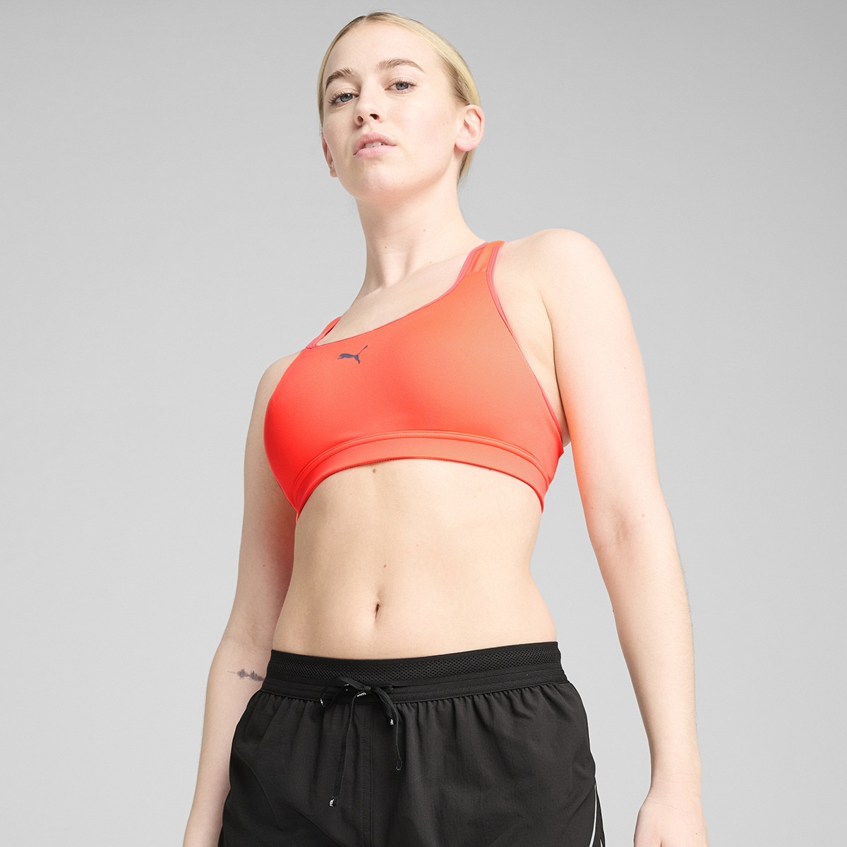 Soutien Desportivo de Mulher 4Keeps Run Bra Laranja-1