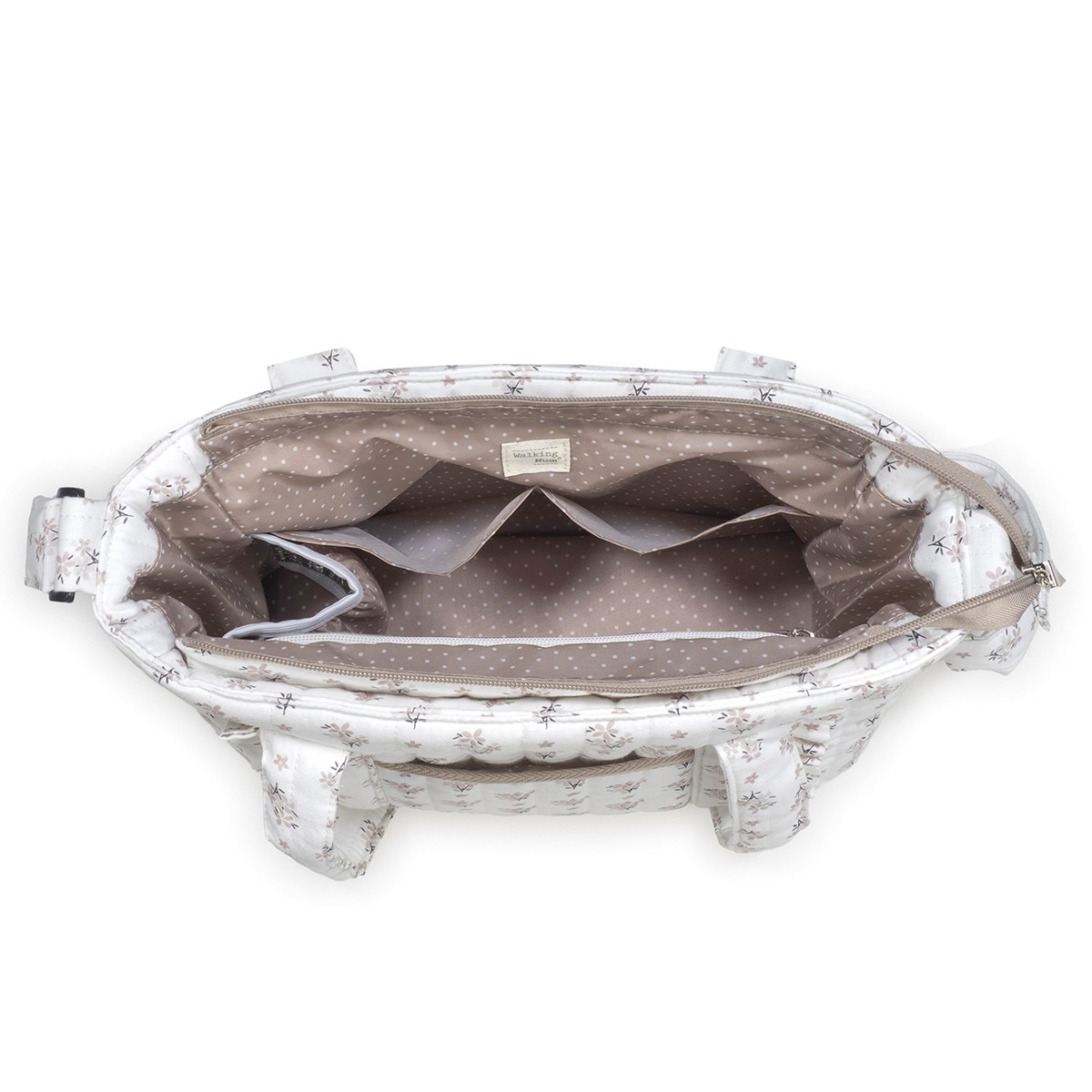 Saco Crossbody Walking Mum Botton Rosa-claro-8