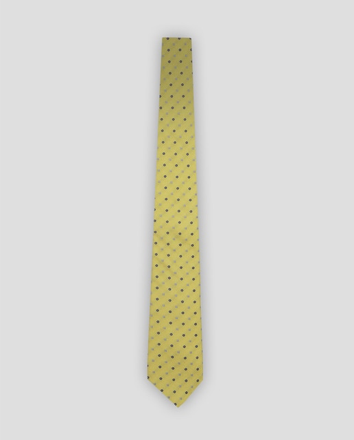 Imagen 0 de Corbata de hombre de seda jacquard flores