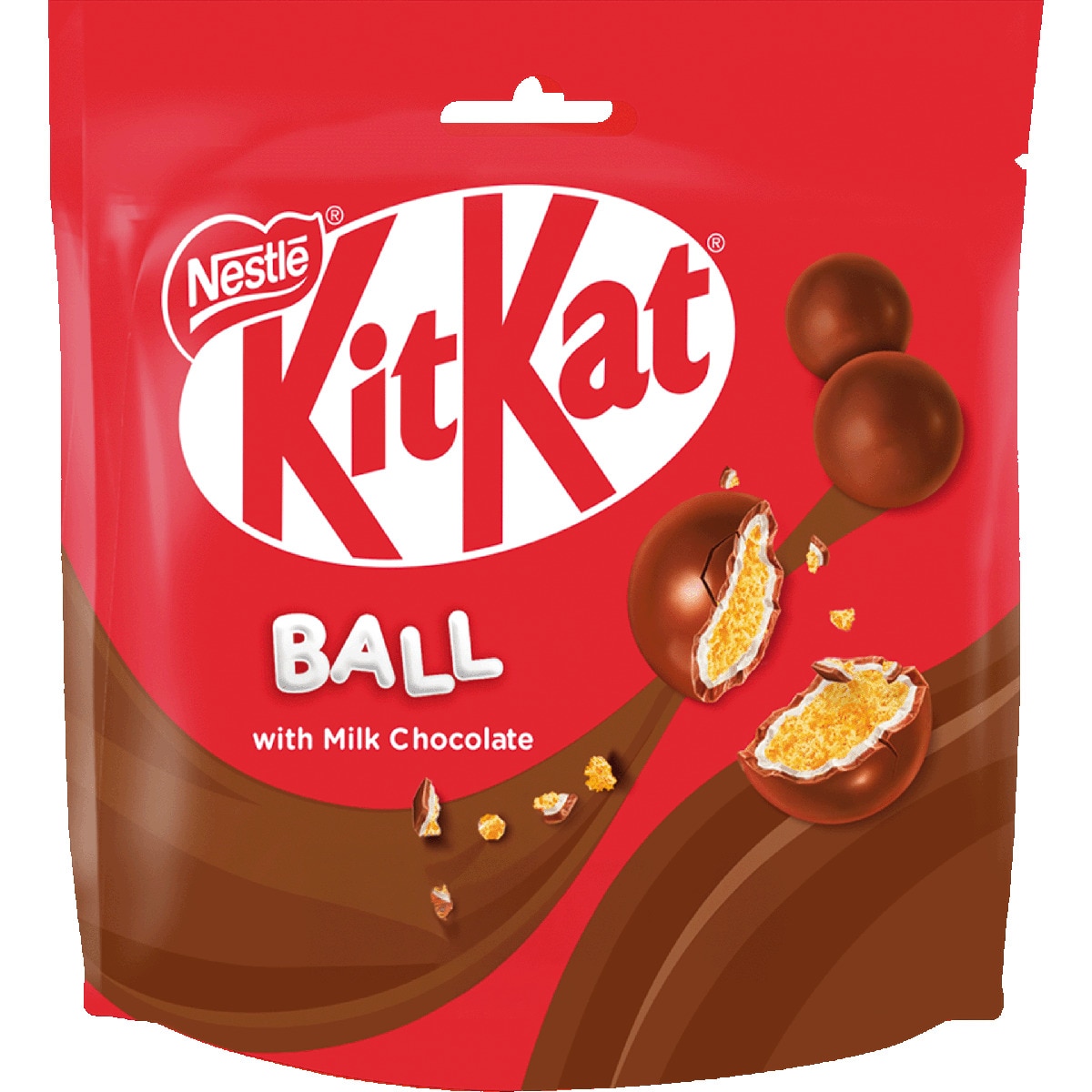 Kit Kat Bolas Chocolate de Leite embalagem 140 g