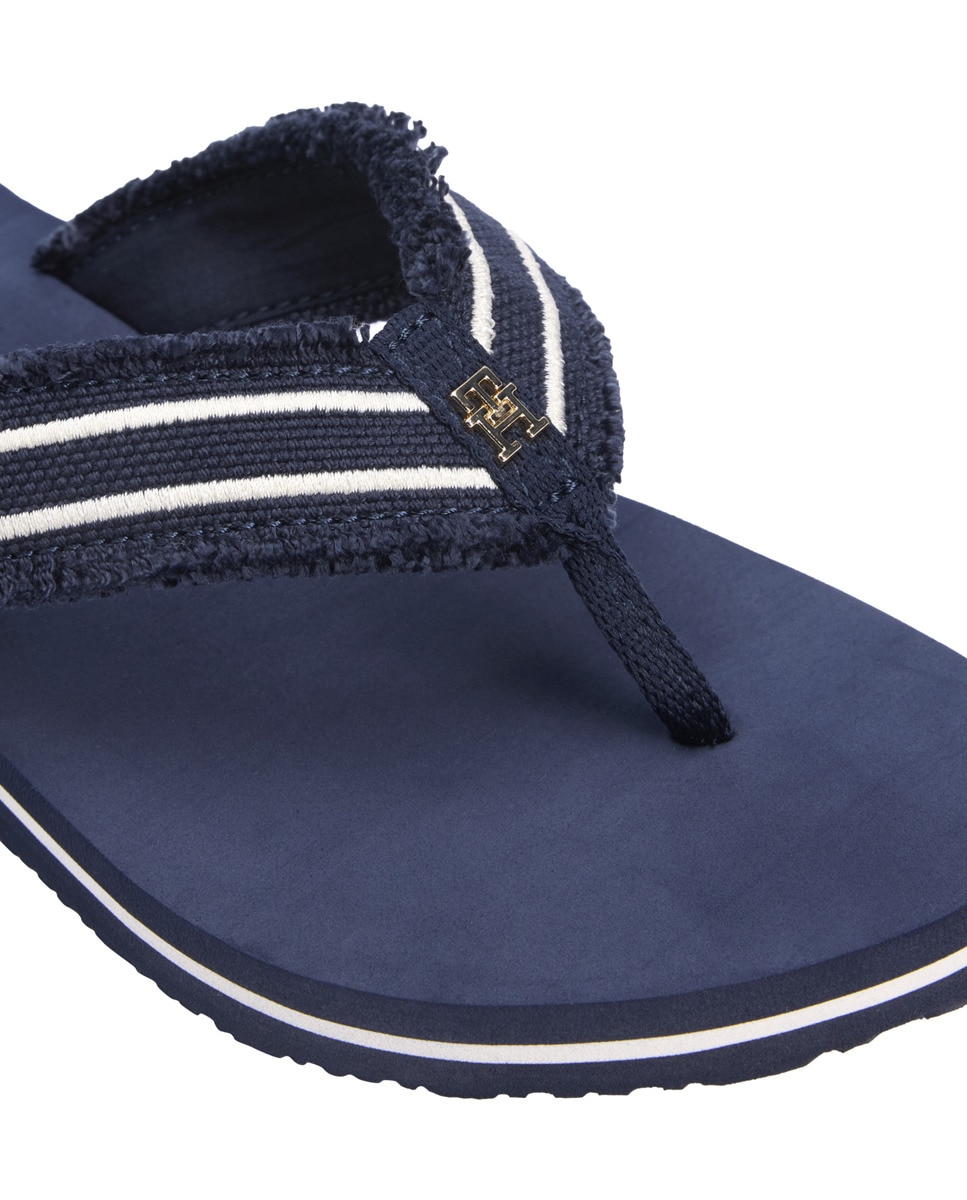 Chinelos de Dedo com Logótipo TH Hardware. Azul-marinho-7