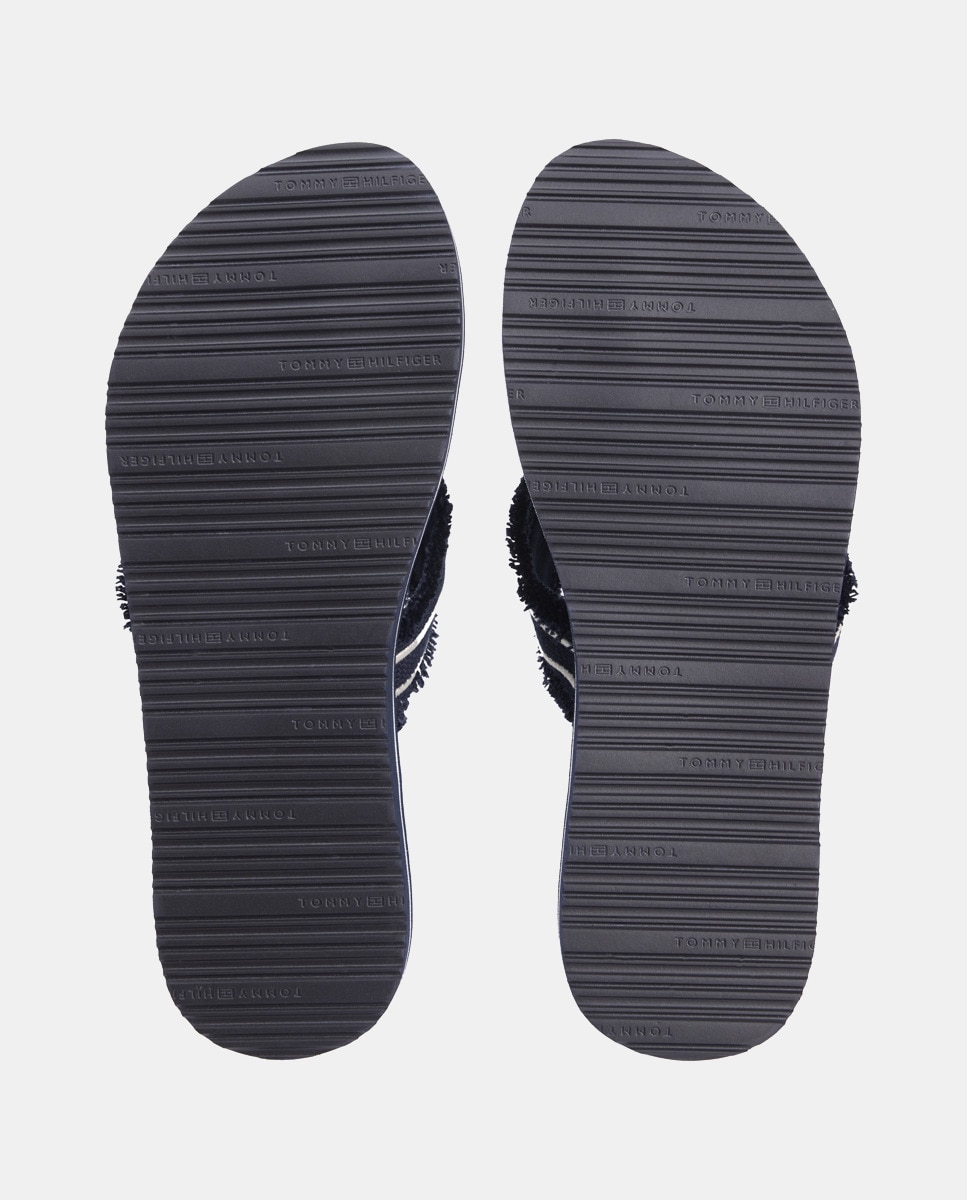 Chinelos de Dedo com Logótipo TH Hardware. Azul-marinho-6