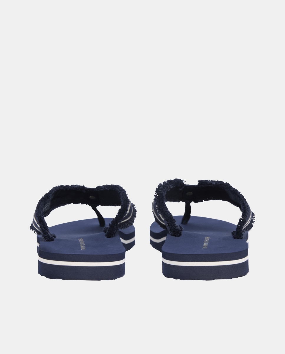 Chinelos de Dedo com Logótipo TH Hardware. Azul-marinho-5