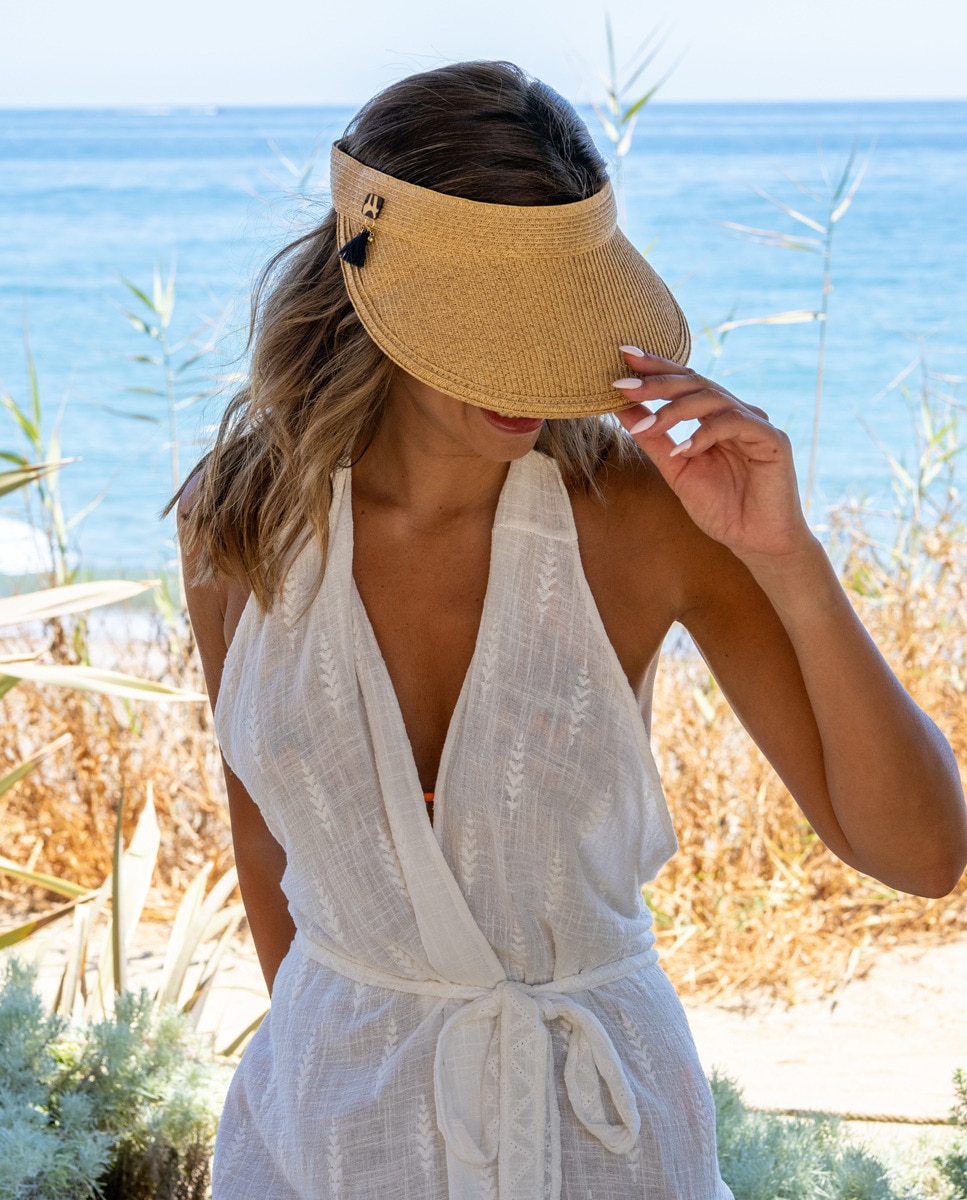 Pala ajustável de papel bege Natural-3