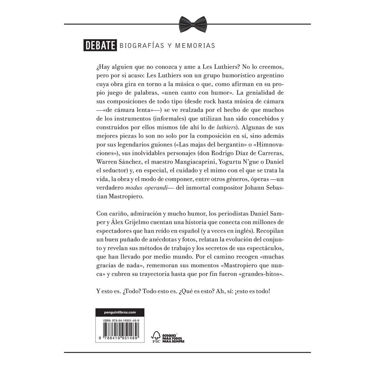 Les Luthiers: de la L a las S (Capa mole) 2