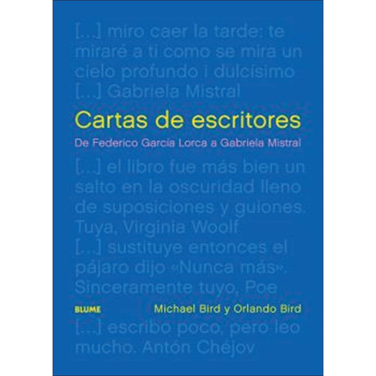 Imagem 0 de Cartas de escritores: De Federico García Lorca a Gabriela Mistral (Capa dura)