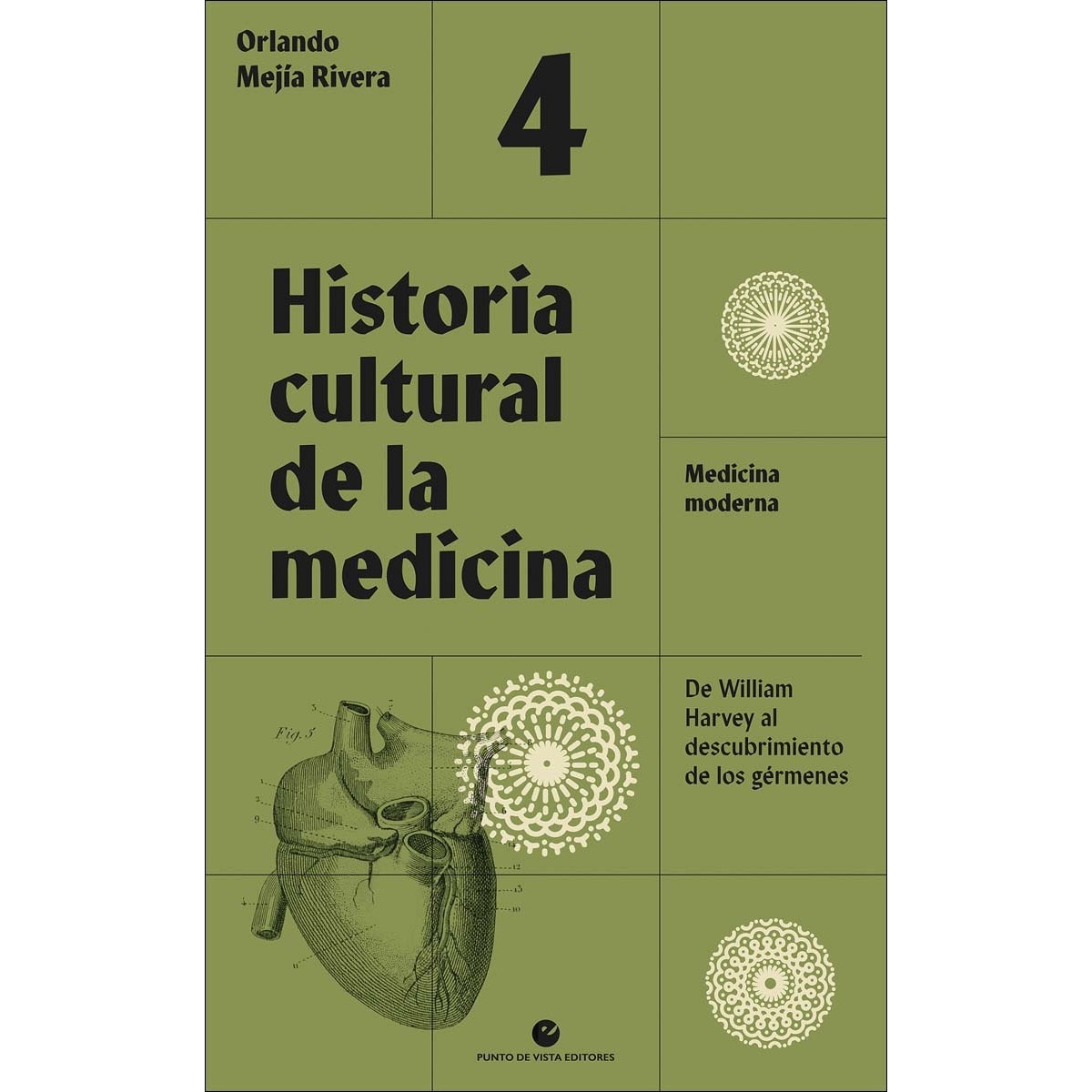 Imagem 0 de Historia cultural de la medicina. Vol. 4.: Medicina moderna. De William Harvey al descubrimiento de los gérmenes (Capa mole com abas)